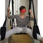 Love Sex Sling Swing Soft Material BDSM Sex Bandage Sex Furniture Fetish Hanging Door Swing Adult games Sex Toys for Couples sex - sextoysok