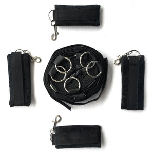 Handcuffs Sex Bandage Restraint Adult Games Bed Banding Straps Sex Restraint Fetish Kit Erotic Sex Swing For Couples Bdsm Game - sextoysok