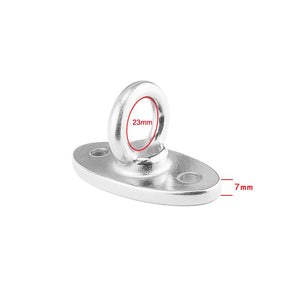 Match Sex Swing Stainless Steel Fixed Plate Hook Hook Hook Roof Air Yoga Sandbag Swing Hammock Chair Hook Sex Swing Accessories (Pink) - sextoysok