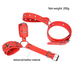 PU Leather Silicone Dog Bone Open Mouth Gag Bdsm Bondage Restraint Slave Fetish Adult Games Erotic Sex toys for Couples - sextoysok