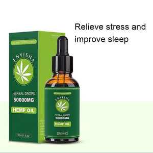 30 ml 50000 mg Contains cbd Organic Hemp Seed Oil Sleep Aid Anti Stress Hemp Extract Drops for Pain, Anxiety & Stress Relief (as shown) - sextoysok