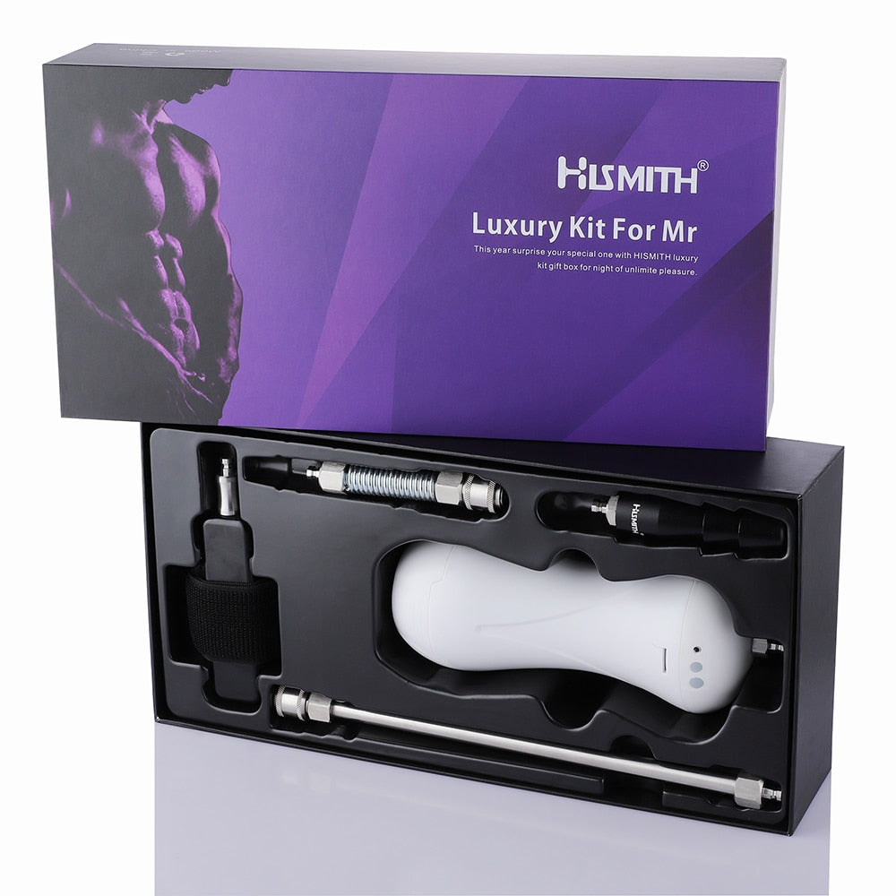 Hismith Premium Sex Machine Function Expansion Setting QickAir/KlicLok Connector For Love Machine Luxury Kit For Man - sextoysok