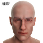 2019 New style male silicone mask Bell for cosplay partys drag queen masking masquerade full head masks - sextoysok