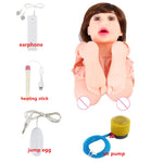 160cm Inflatable Sex Doll Male Masturbation With Vagina Anal Oral Sex Toys For Men Adults Products Toys Sex Shop (Flesh) - sextoysok