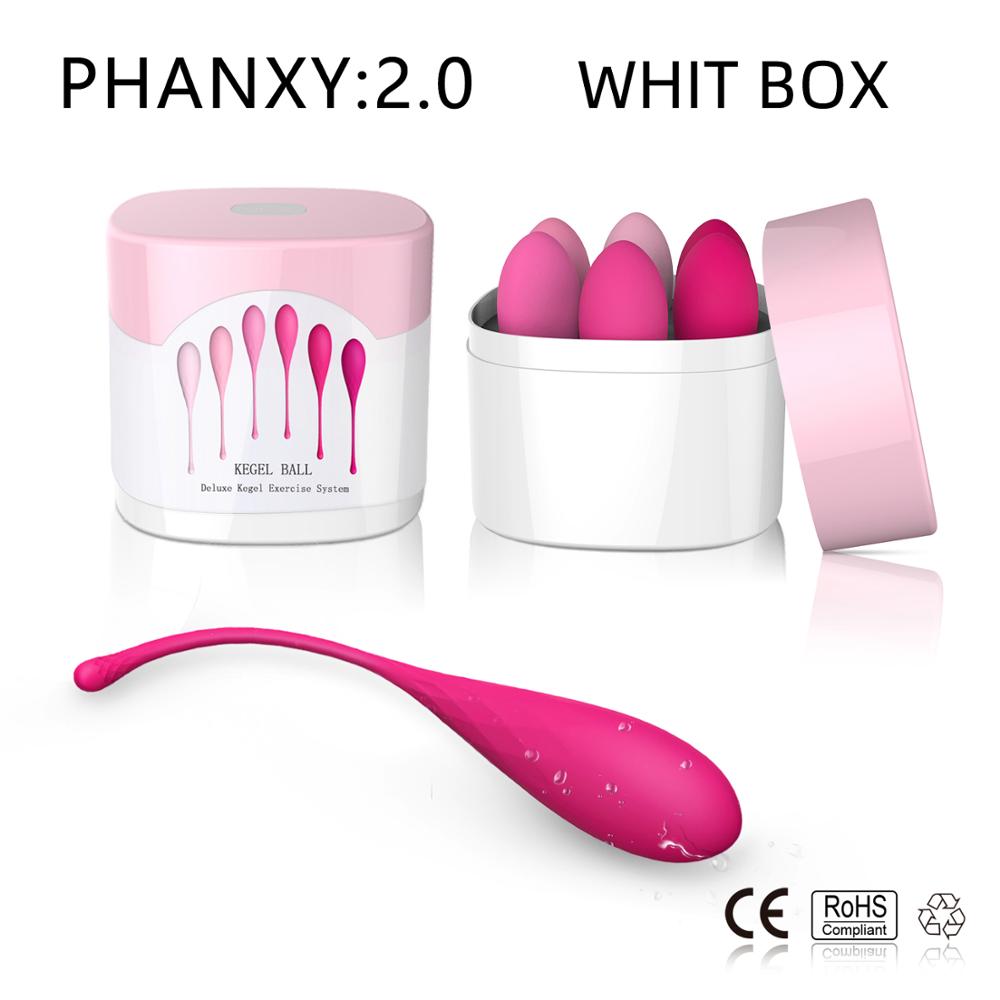 PHANXY 6Pcs Kegel Balls Vaginal Chinese Balls for Women Sex Toys for Woman Shrinking Vagina Geisha Ball Tighten Exercise Machine - sextoysok