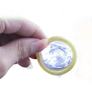 100 PCS/lot Natural Latex Condom Large Oil Condoms For Men Fruit Penis Sleeve Cock Ring Sex Tool Adult Sex Products Sex Toys - sextoysok