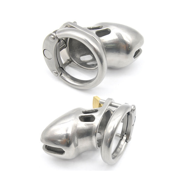 Free shipping!!!Male Chastity Device Cock Cage Real Stainless steel Small CB6000 S chastity Belt Drop shipping - sextoysok