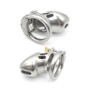 Free shipping!!!Male Chastity Device Cock Cage Real Stainless steel Small CB6000 S chastity Belt Drop shipping - sextoysok