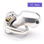 NEW ARRIVE Nice Design 316 Stainless Steel HT V3 Handmade Chastity Device A380-SS.. - sextoysok