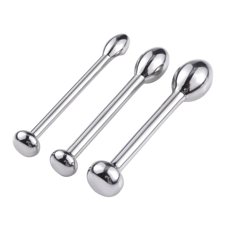 Dilator Stainless Steel Sound Rods Catheters (7 Outfit) Sounding Irritation Rod Urethral dilation horse eye stick male appliance - sextoysok