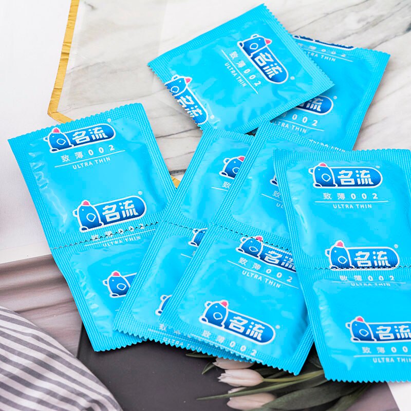 MingLiu 120pcs brand man quality ultra super thin condon 002 penis sleeve Intimate condoms kondom adult sex toy product for men (Utra Thin 120Pcs) - sextoysok