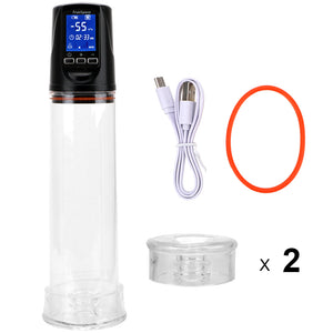 VATINE Penis Extender Electric Penis Pump Automatic Penis Enlargement Erection Penis Enlarger Vacuum Pump Sex Toy for Men - sextoysok