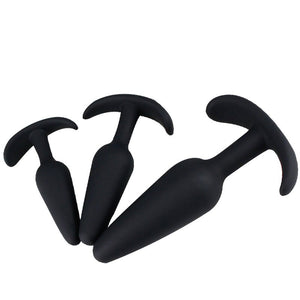 DOPAMONKEY black Silicone Butt Plug With 10 speed Vibrator Anal Plug Sex Toys For Woman Men Anal Dilator Adult sex for couples - sextoysok
