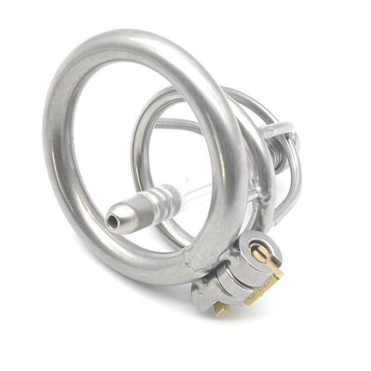 3 size Super Small Male Bondage Chastity belt Stainless Steel Adult Cock Cage BDSM Sex Toys Chastity Device Short Cage - sextoysok