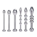 Dilator Stainless Steel Sound Rods Catheters (7 Outfit) Sounding Irritation Rod Urethral dilation horse eye stick male appliance - sextoysok