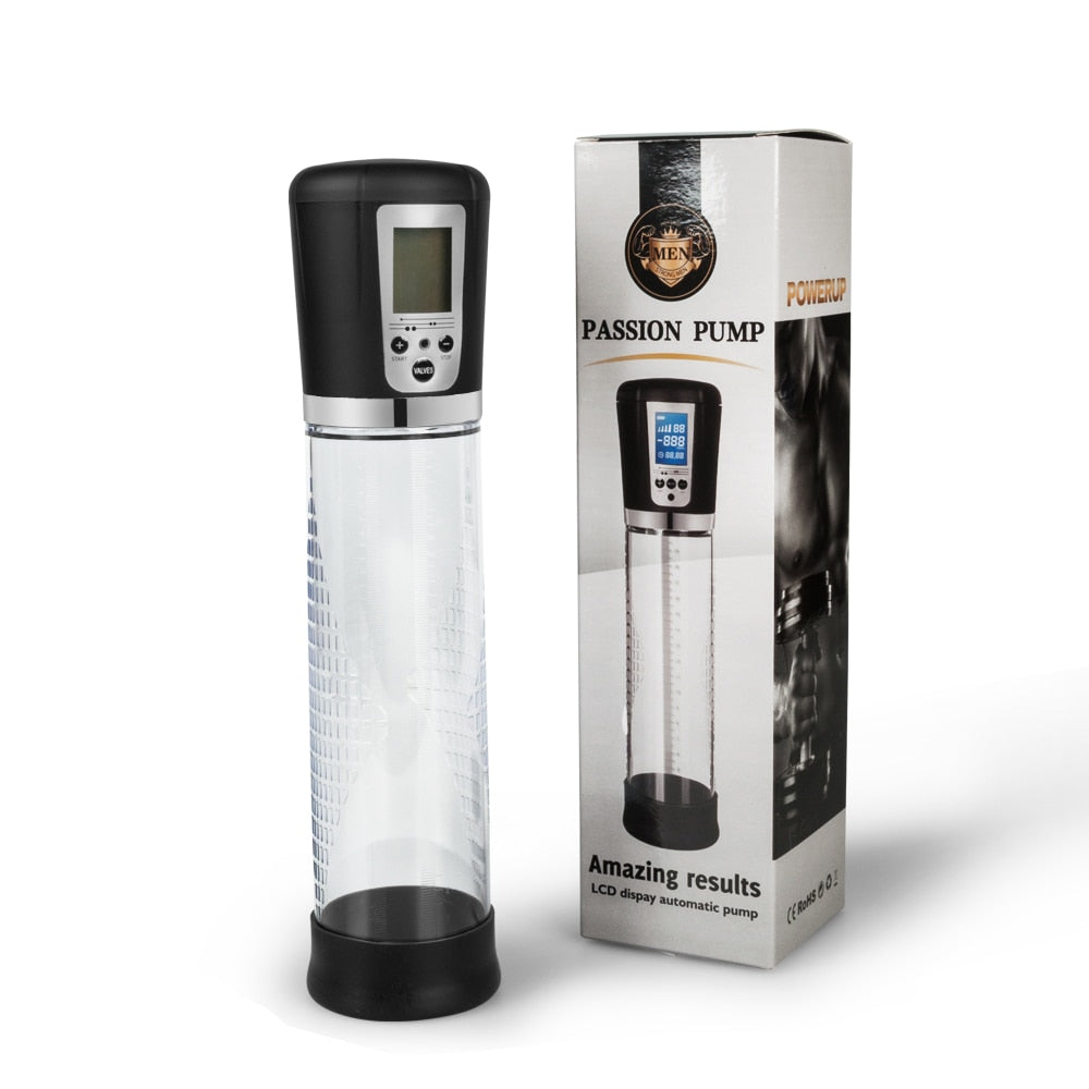 Charging Penis Enlargement Vibrator for Men Electric Penis Pump,Male Penile Erection Training,Penis Extend Sex Toys Shop - sextoysok