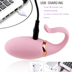 Sex Toys for Woman 10 Speed USB Charging Wireless Remote Control Fish Tail Jump Egg Vibrator Waterproof Massage Vibrator SexGift - sextoysok