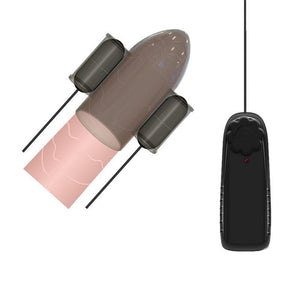 Male Penile Delay Ghost Exerciser Trainer Exercise Vibrator Ring Ejaculation Delay Extended Sex Time Stimulating Vibrator - sextoysok