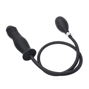 Inflatable Anal Plug Super Large Huge Max 12cm Dildo Pump Anal Dilator Expandable No Vibrator Butt Plug Anal Balls Sex Toys - sextoysok