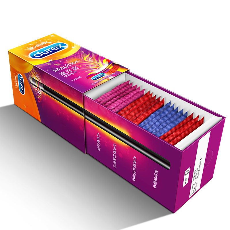 Durex Condom Men Penis Cock Sleeve Ultra Thin Love XXL Magibox Condoms Amazing Value Natural Latex Extra Lubricated Kondom - sextoysok