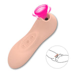 HIWUP Sex Sucking Toys Vibrator Powerful Clitoris Sucker Blowjob Tongue Stimulator Nipple Vagina Pussy Pump Sex Toys for Women - sextoysok