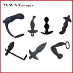 10 Speed Vibrator Anal Sex Toys for Men Anal Plug Butt Plug Prostate Massage Anal Porducts for Couple Gay Erotic Ass Toys - sextoysok