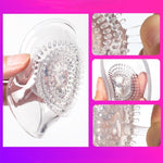 Breast Shock Massager Simple Breast Sucking Crisp Creep Vibrating Female Masturbator Sensitive Stimulator Sex Toys for Women (Transparent(2Pcs)) - sextoysok