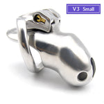 NEW ARRIVE Nice Design 316 Stainless Steel HT V3 Handmade Chastity Device A380-SS.. - sextoysok