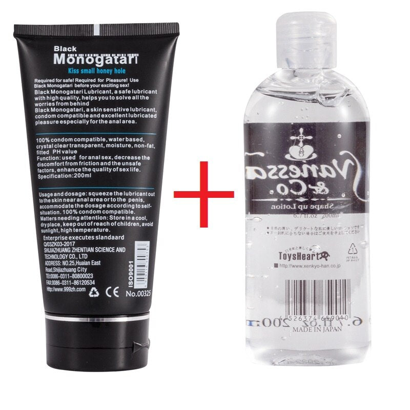 Sex Shop Lubricant for Sex Japan Anal Vagina Lube Gel Erotic Goods Dick Toys for Adults Drop Shipping 200+200ml - sextoysok