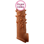OMYSKY Penis Enlargement Condoms For Men Reusable Penis Sleeve Extender Dildo Enhancer Sleeves For Adults Intimate Cock Rings - sextoysok
