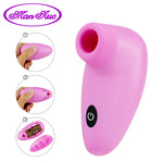 COCOLILI Strong Sucker Vibrator Sex Toys Mini Oral Nipple Stimulator Pussy Clitoris Licking Massager Masturbator for Women - sextoysok