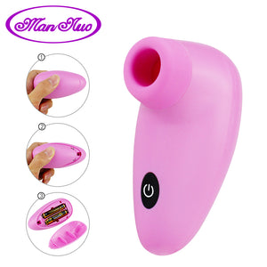 COCOLILI Strong Sucker Vibrator Sex Toys Mini Oral Nipple Stimulator Pussy Clitoris Licking Massager Masturbator for Women - sextoysok