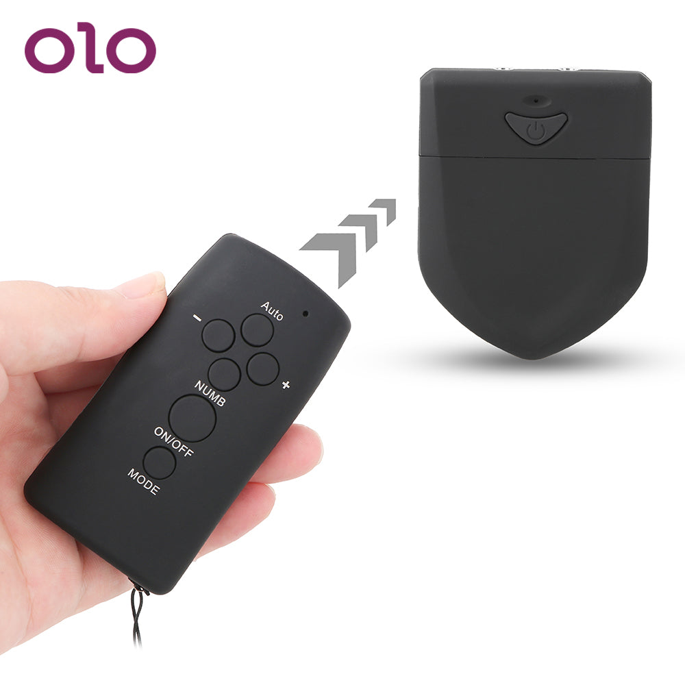 OLO Electric Shock Host Double Output Electro Stimulation Clitoris Nipple Stimulator Sex Toys for Men Women Medical Themed Toys - sextoysok