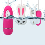 OLO 10 Speeds Vibrator Nipple Clip Clamps Breast Massage Clitoris Clip Clitoral Stimulation G spot Sex Toys for Women Cute - sextoysok