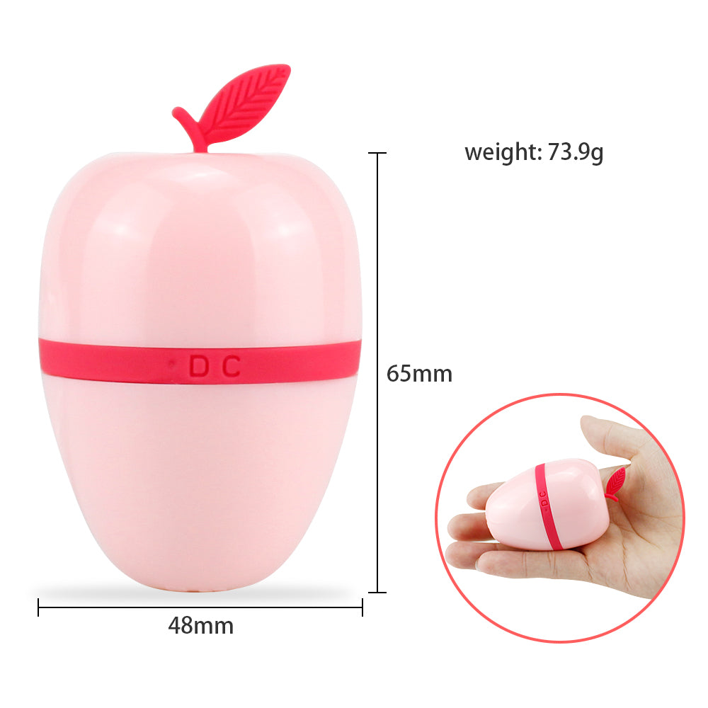 Mute Nipple Tongue Licking Vibrator Clitoral Licking Breast Enlarge Massage Apple Shape Egg Women Sex Toys Female Masturbator - sextoysok