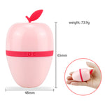 Mute Nipple Tongue Licking Vibrator Clitoral Licking Breast Enlarge Massage Apple Shape Egg Women Sex Toys Female Masturbator - sextoysok