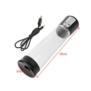 OLO Vacuum Penis Pump Powerful Penis Enlargement Extender Penis Enlarger USB Rechargeable Automatic Penis Pump Sex Toys for Men - sextoysok