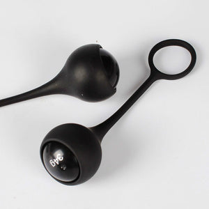 Stronger Glans Trainer Penis Extender Cock Ring 4 Ball Heavy Weight Hanger Stretcher JJ Enlargement Silicone Dumbbell For Men (Black) - sextoysok