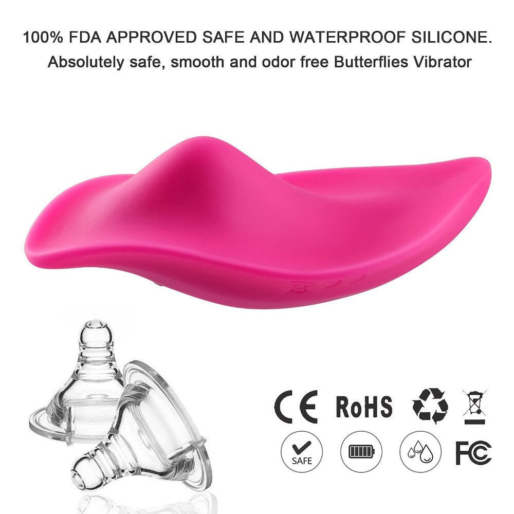 Portable Vibrating Egg Clitoral stimulator Invisible Quiet Panty Vibrator good gift Wireless Remote Control Sex toys for Women - sextoysok