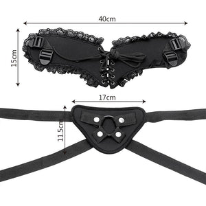 VATINE Strapon Penis Bondage Lace Sex Toys for Women Lesbian Female Masturbator Wearable Adult Products Strap On Dildos Pants - sextoysok