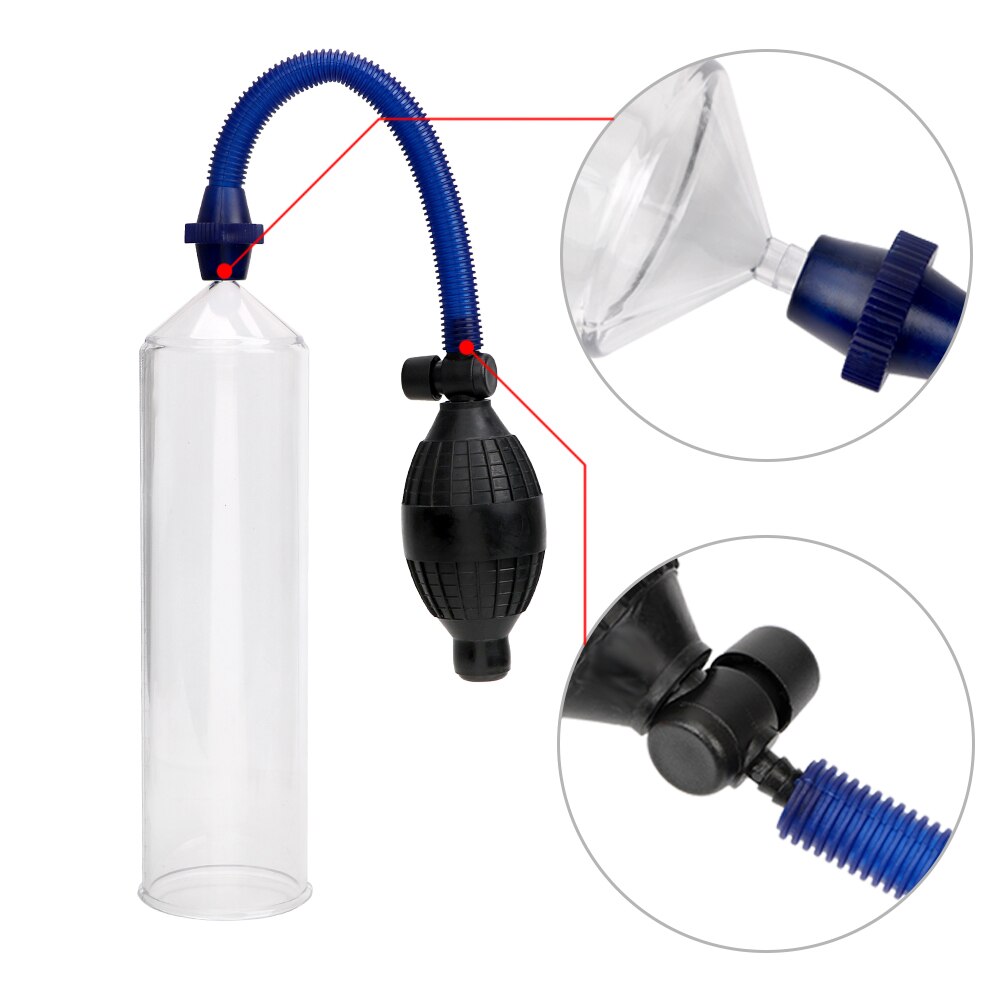 OLO Penis Pump Vacuum Pump Penis Enlargement Extender Male Masturbation Sex Toys For Men Delayed Ejaculation - sextoysok
