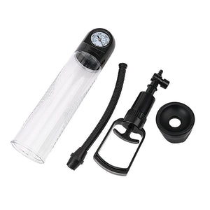 IKOKY Vacuum Pump With Pressure Gauge Penis Enlargement Penis Pump Male Masturbation Sex Toys For Men Delayed Ejaculation - sextoysok