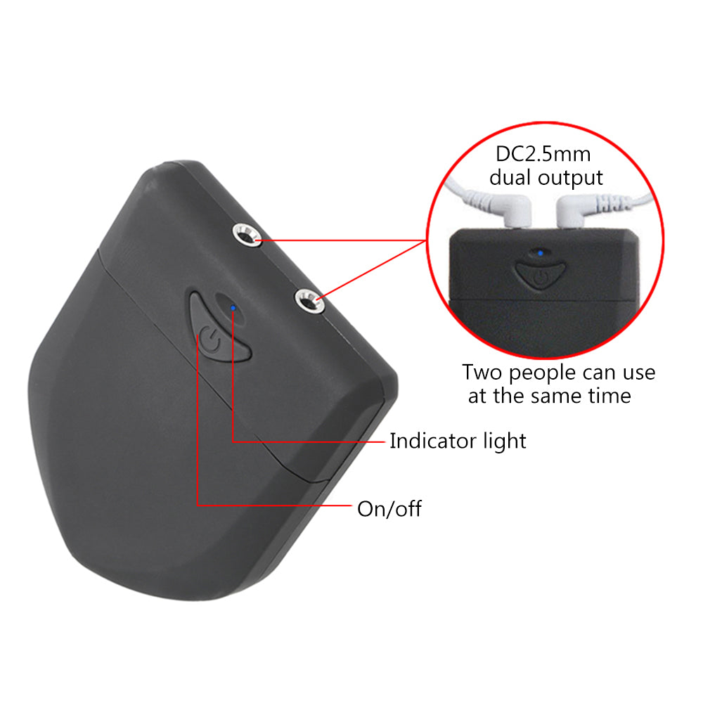 OLO Electric Shock Host Double Output Electro Stimulation Clitoris Nipple Stimulator Sex Toys for Men Women Medical Themed Toys - sextoysok