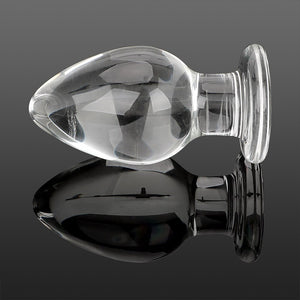 OLO Anal Plug Butt Plug Erotic Butt Stimulation Glass Sex Toys for Women Men Masturbation Prostate Massager - sextoysok