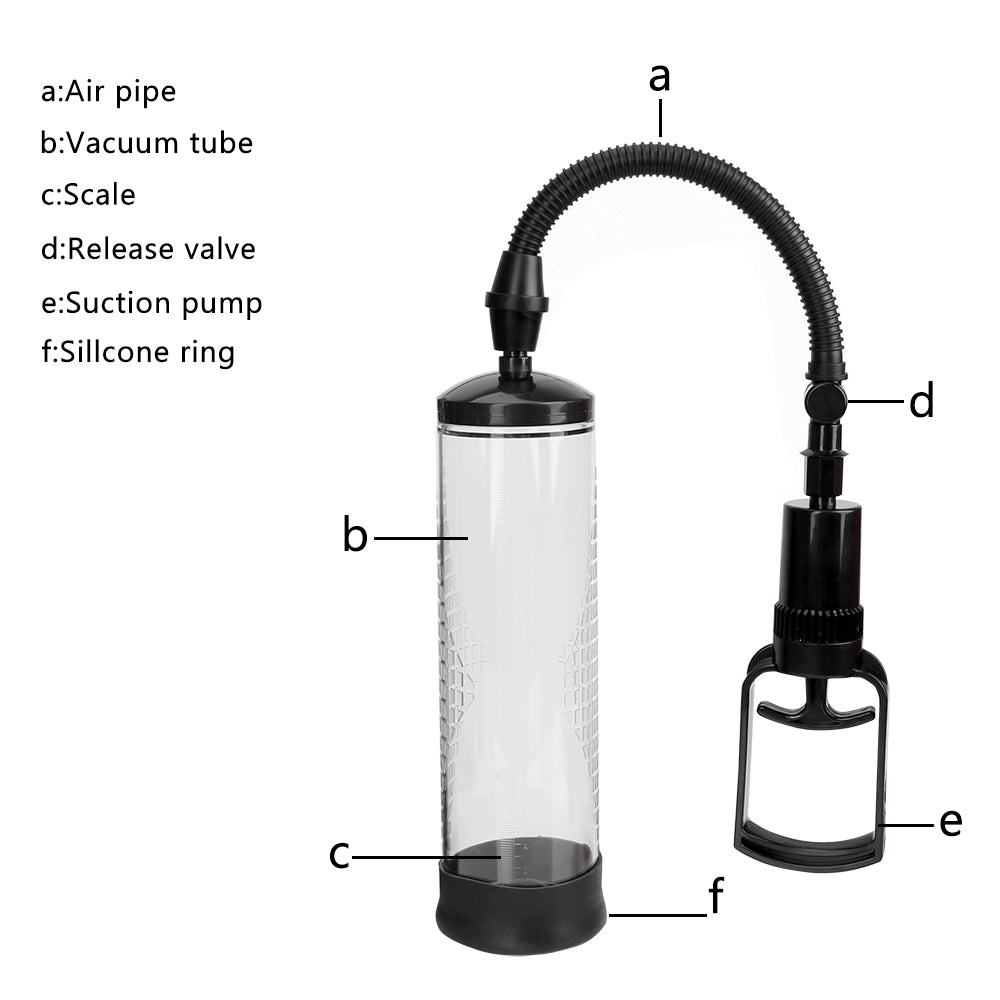 IKOKY Penis Trainer Vacuum Pump Penis Extender Sex Toy For Men Male Masturbator Delayed Ejaculation Penis Pump Enlargement - sextoysok
