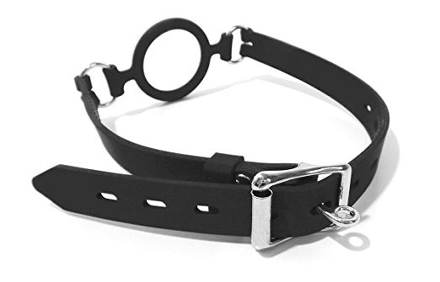 Erotic Sexy Toys O Ring Gag , Flirting Tool Silicone Open Mouth Gag Slave BDSM Adult Games Sex Products For Women or Gay - sextoysok