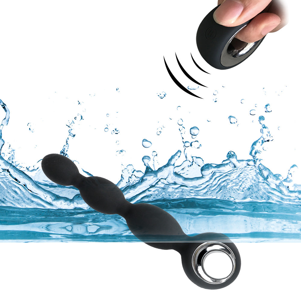 OLO Anal Plug Vibrator Wireless Remote Control Anal Beads Vibrator 9 Speed Prostate Massage Sex Toys for Men Male Masturbator - sextoysok