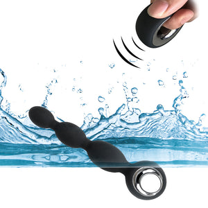 OLO Anal Plug Vibrator Wireless Remote Control Anal Beads Vibrator 9 Speed Prostate Massage Sex Toys for Men Male Masturbator - sextoysok