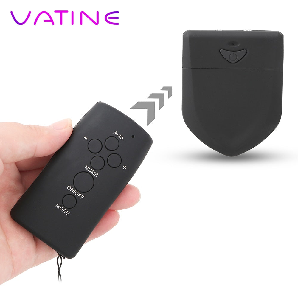 VATINE Electric Shock Host Clitoris Nipple Stimulator Double Output Electro Stimulation Medical Themed Toys - sextoysok