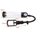 IKOKY Vacuum Pump With Pressure Gauge Penis Enlargement Penis Pump Male Masturbation Sex Toys For Men Delayed Ejaculation - sextoysok